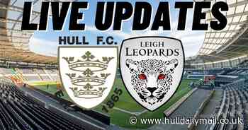 Hull FC vs Leigh Leopards LIVE: Hull booed off at half-time after woeful first half