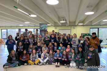 Hovese auteur Inge Sleegers en leerlingen van Rodenbachschool brengen samen een boek uit