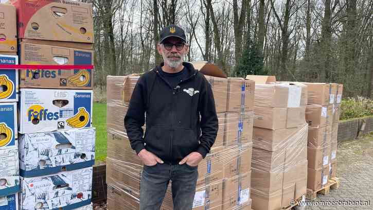 Door autopech kan Carlo dozen vol hulpgoederen niet naar Oekraïne brengen