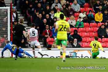 Hull City fall further behind in play-off battle after Norwich City's emphatic Stoke City win