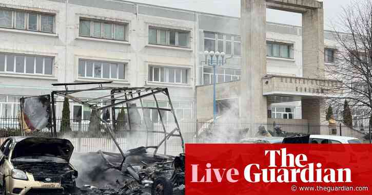 Russia-Ukraine war: death toll in Odesa attack rises to 21 as two killed in Ukrainian shelling in border town – as it happened