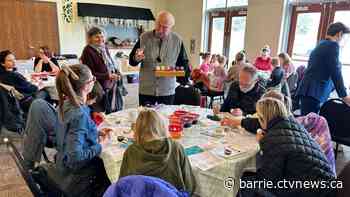 Dozens attend Ukrainian easter egg workshop held in Barrie