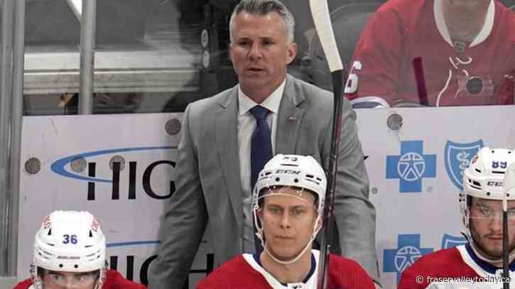 Canadiens head coach St. Louis takes indefinite leave for family reasons