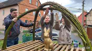 Einziger Osterbrunnen ohne Brunnen in Jena