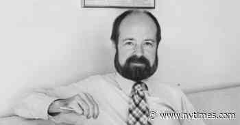 Revered Editor And Writer William Whitworth Has Died At 87