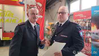 Fotos von der Jahreshauptversammlung der Feuerwehr in Kahla