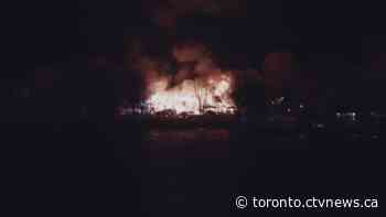 Large fire breaks out overnight at Ward’s Island Associate Clubhouse: TFS