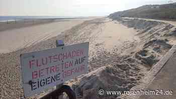 Nordseeinseln fehlt teils Sand für neue Badesaison