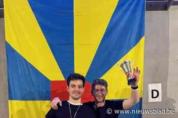 Bas en Niels zijn West-Vlaams Kampioen Bierpong 2024