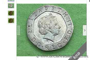 Royal Mint: Rare 20p with error on sells 350 times its face value