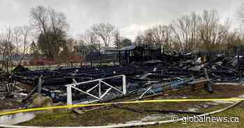 Massive structure fire destroys community centre on Toronto’s Ward Island