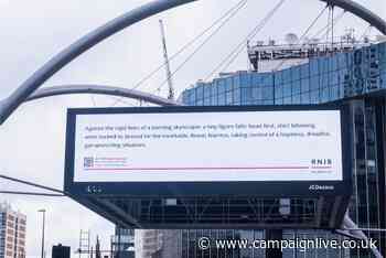 RNIB and MullenLowe use copy-led OOH to stress importance of alt text