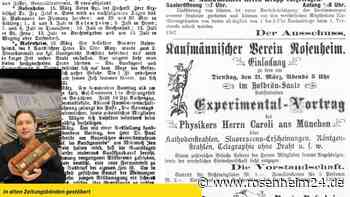 Der „Anzeiger“ beklagt „unverantwortlichen Leichtsinn“ eines Unfallopfers und ein Radium-Vortrag