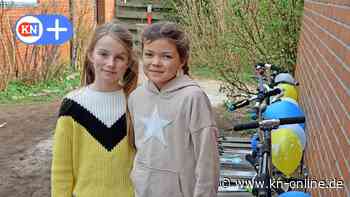 Strande: Grundschülerinnen warben um Fördergelder für Roller-Stellplatz