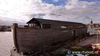 Ark van Aad legt aan in haven van Hasselt