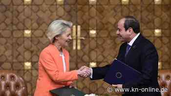 Flüchtlingsdeal und Ökostromhoffnung: EU will mit Milliardensumme Beziehung zu Ägypten ausbauen