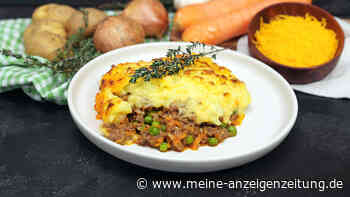 Besser als vom Irish Pub, denn die hausgemachte Shepherd‘s Pie lässt Herzen höherschlagen