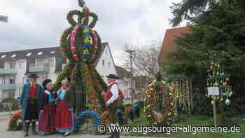 "Schmuckstück": Burlafingens Osterbrunnen ist wieder beeindruckend