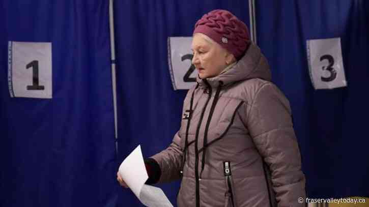 Early returns show Putin has nearly 88% of the vote in election where opposition was stifled