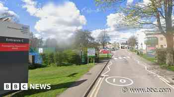 Hospital ceiling caves in 'above ICU patient'