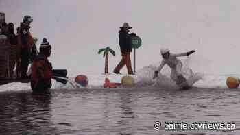 Hundreds take part in Snow Valley puddle jump event