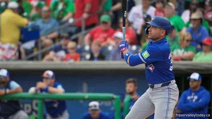 Joey Votto homers in Blue Jays’ 5-5 tie against Phillies in pre-season action