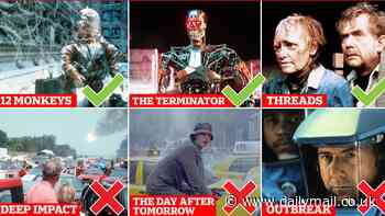 When science fiction becomes reality: Experts reveal the most realistic APOCALYPSE movies - so, does your favourite blockbuster give us a glimpse at how the world will end?