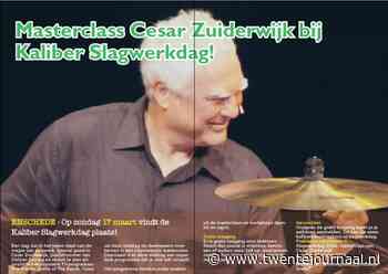 Masterclass Cesar Zuiderwijk bij Kaliber Slagwerkdag