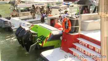 Woman hospitalized after near-drowning in Miami River