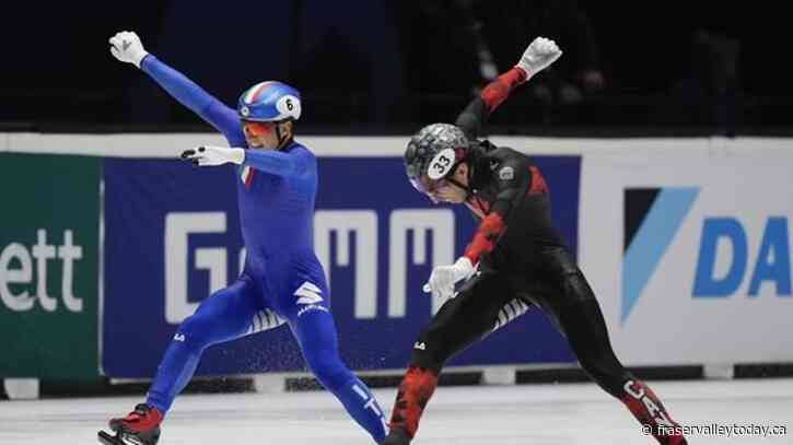 Canada’s Dandjinou strikes gold for first medal at short track speedskating worlds