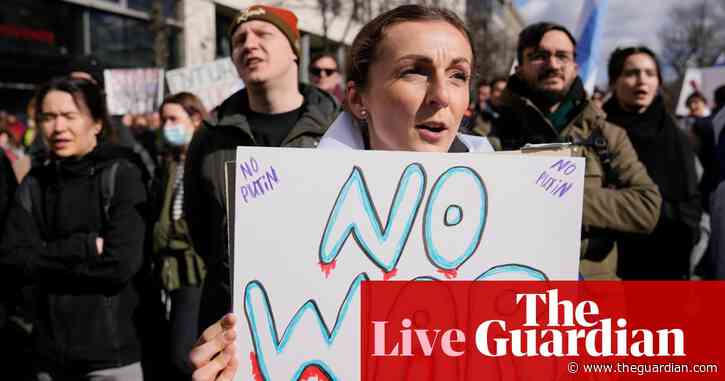 Exit polls show Putin winning huge majority in Russian presidential election with only one possible result – as it happened