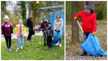 Aktion sollte „eigentlich gar nicht nötig sein“: Waldkraiburg räumt gemeinsam auf