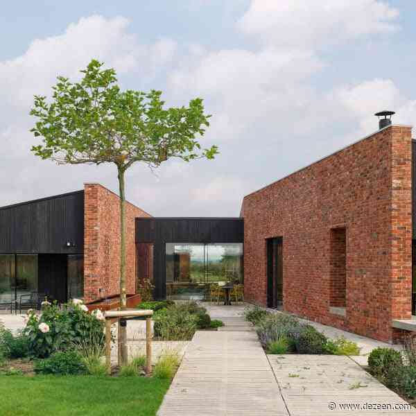 Richard Parr Associates nestles charred-timber home into UK countryside