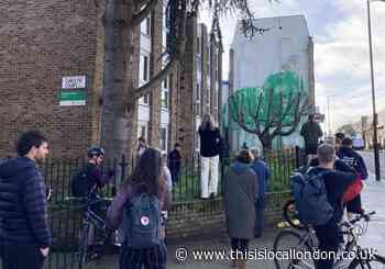 Potential new Banksy graffiti art appears in Finsbury Park