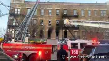 Firefighters injured in fatal NYC apartment fire