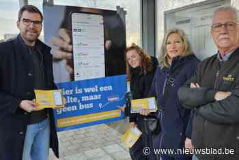 Samen2850 voert actie aan bushalte en zet petitie op