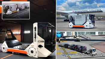 British AI-rways! Airline reveals plans to use ROBOT baggage handlers at Gatwick Airport