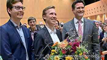 OB-Stellvertreter in Calw: Erdrutschsieg: Jan Hambach wird Bürgermeister