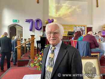 Wirral minister who took on church at 17 celebrates 70 years