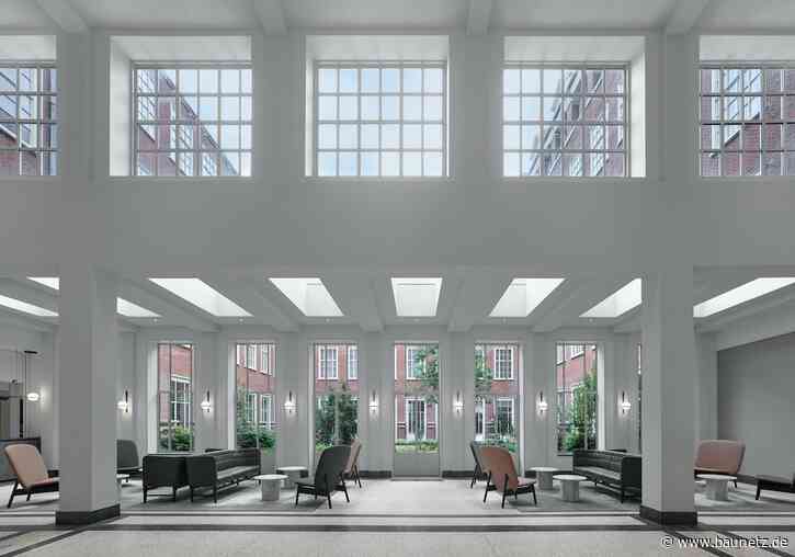 Update fürs Rathaus - Um- und Anbau in Leiden von Office Winhov