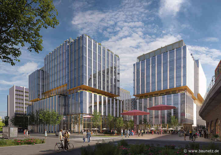 Büro- und Wohncampus - MVRDV planen am Berliner Ostbahnhof
