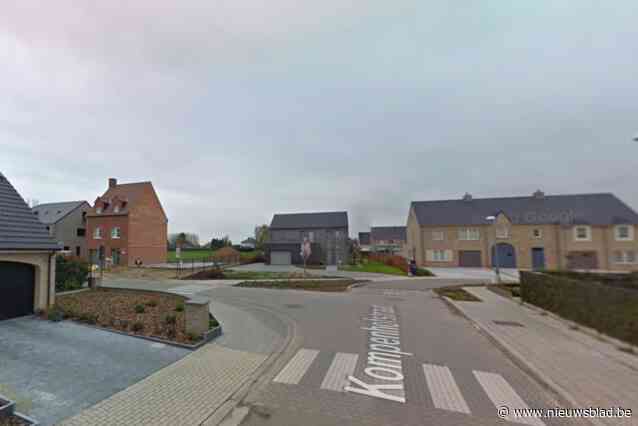 Wegverzakking wordt hersteld