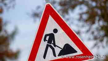 Wegen Bauarbeiten: Vollsperre der Rosenheimer Straße in Rott am Inn