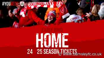 SAVE ON SEASON TICKETS DURING THE EARLY BIRD PERIOD