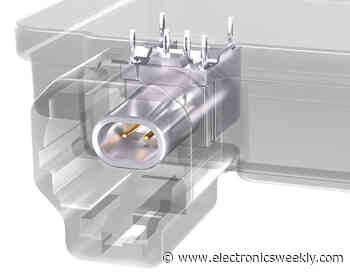 Automotive 10Gbit/s+ Ethernet connector has push-fit PCB pins