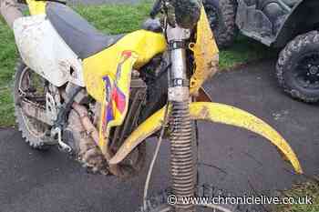 Motorbike seized after rider pulled wheelie in front of plain-clothed officers in Gateshead