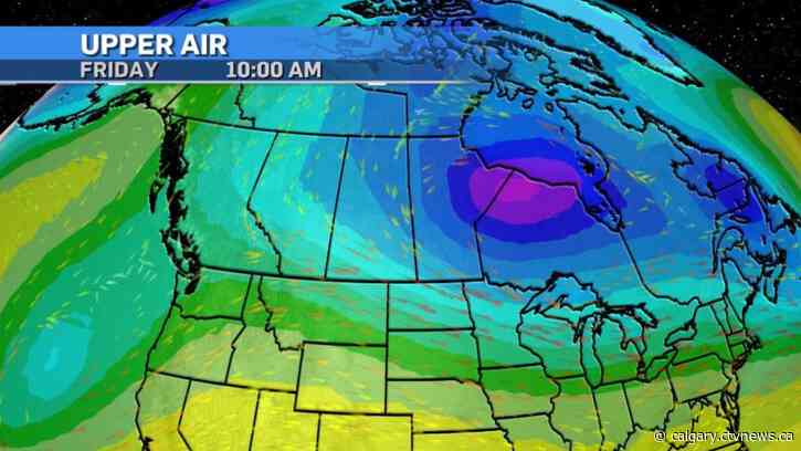 Polar vortex will bring up to 20 centimetres of snow to Calgary, keep highs below freezing