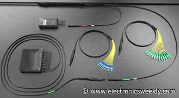 Multiple fibres aligned in a single connector for street installation