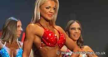 Bikini bodybuilder left with career-ending crater in bum blaming 'risky' hay fever jab