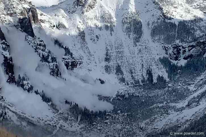 Filmmaker Records Seven Jaw-Dropping Avalanches In Telluride